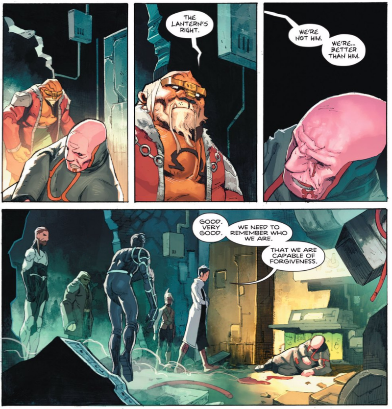 Illustration for article titled The Omega Men Just Pulled Off One of the Darkest Endings in Superhero Comics Ever